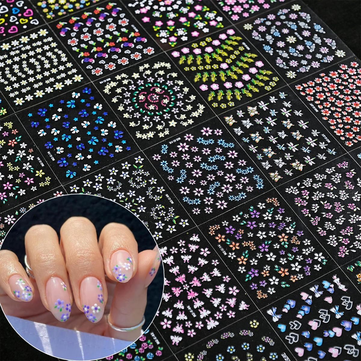 SPLOCUDU nail sticker application with tweezers showing easy placement benefit