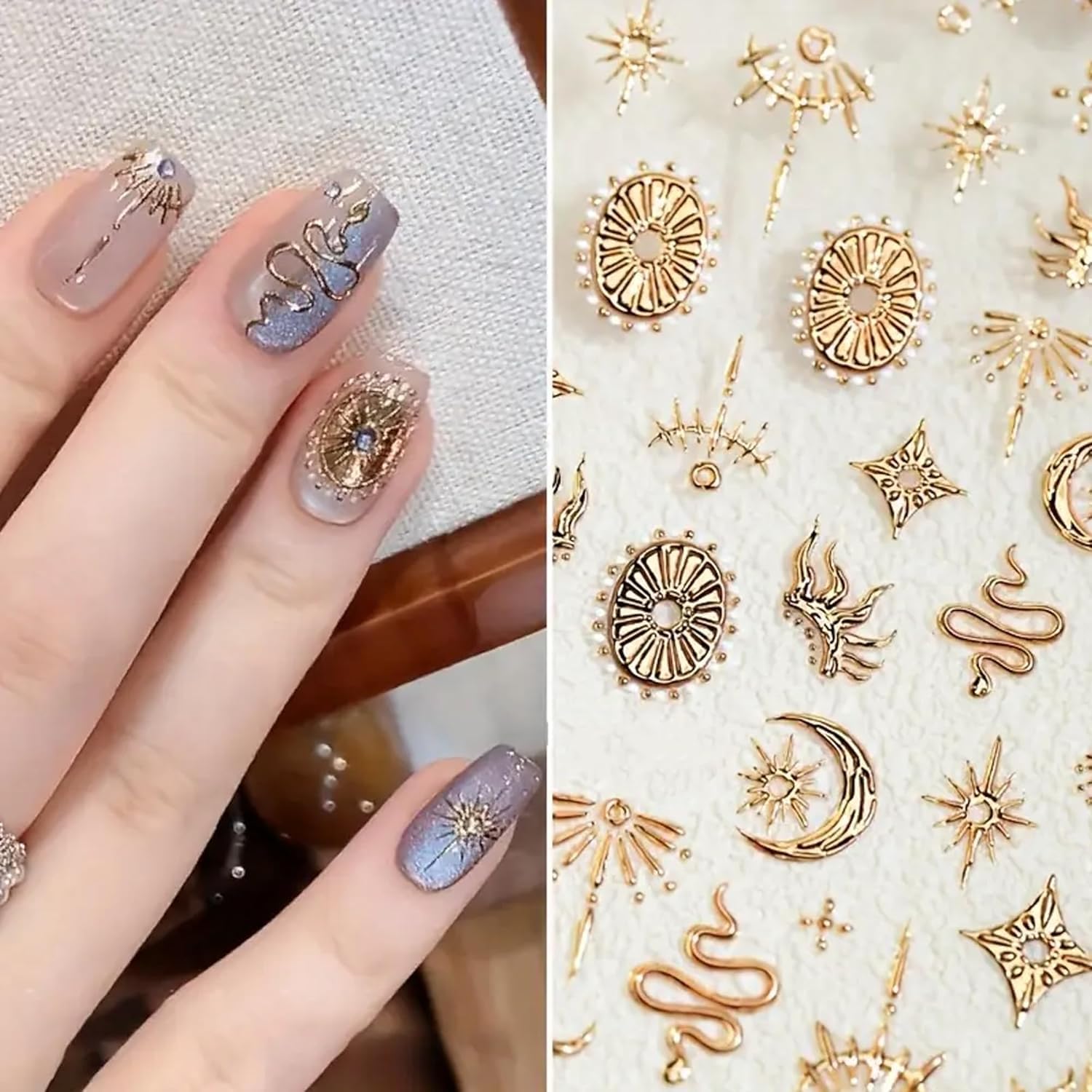 SPLOCUDU festival-style nails in lifestyle setting showcasing durable shine