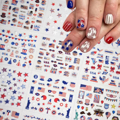 SPLOCUDU sheet close-up with flags, stars, and fireworks for creative design benefit
