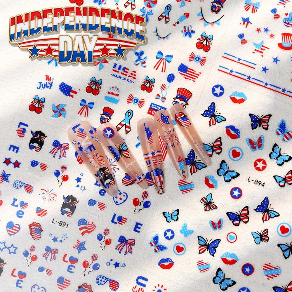 SPNBCQ close-up of star and flag patterns highlighting detailed print and crisp color