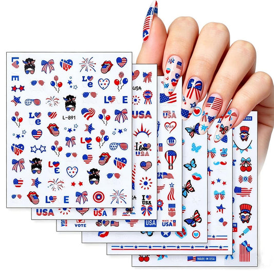 SPNBCQ front packaging showing six festive decal sheets and contents benefit quick selection