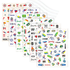 SPNBCQ variety of soccer and vs patterns displayed for mixing looks