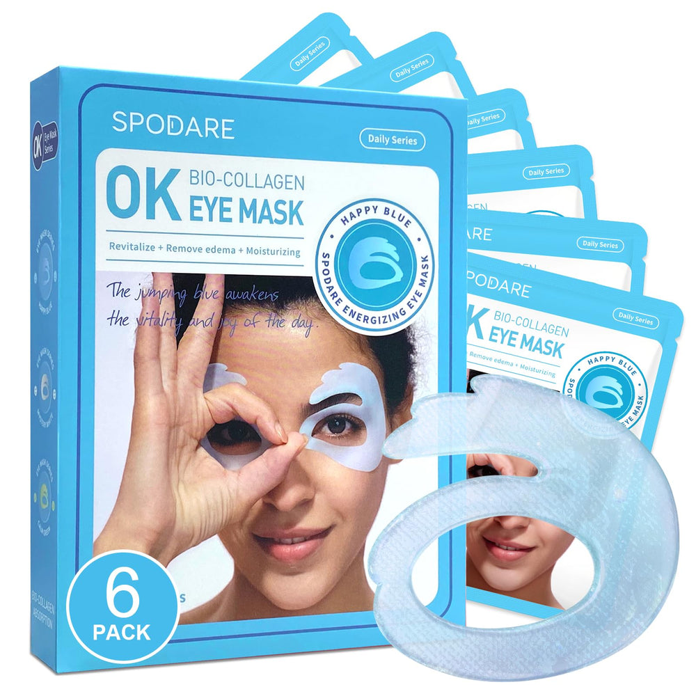 SPODARE front packaging showing six pairs and bright blue design for clear gifting