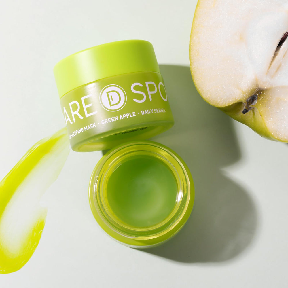 SPODARE bedside jar by pillow suggesting overnight repair benefit