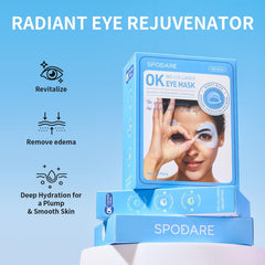 SPODARE serum texture droplet highlighting collagen and hyaluronic hydration delivery