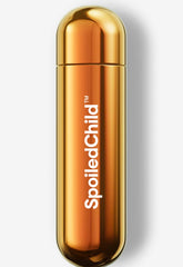 SpoiledChild A22 front packaging showing label and refill option benefit