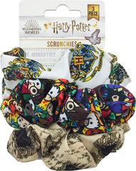 Spoontiques scrunchie front packaging showing hang card and coordinated designs providing display appeal