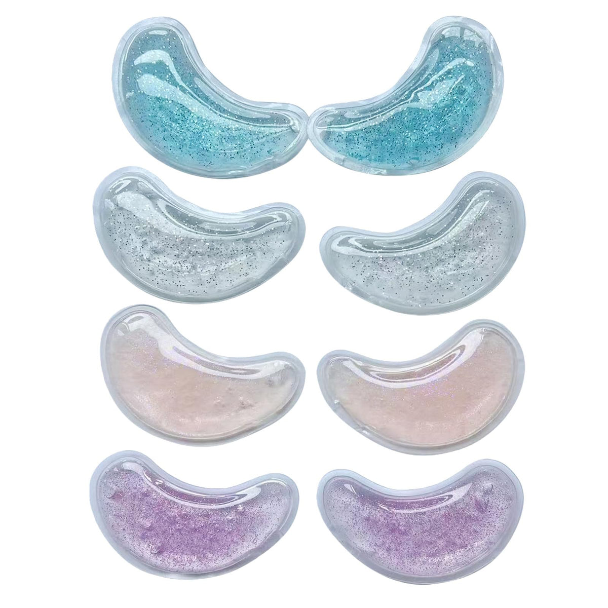 Sport Emblema front packaging showing 8 reusable under eye patches and benefits