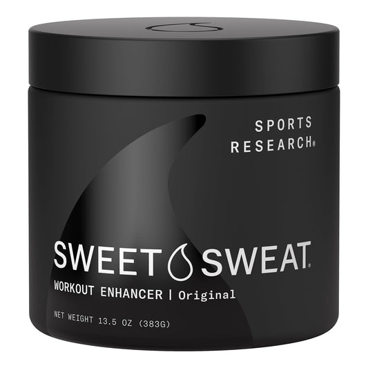 Sports Research jar front showing product and brand for clear identification