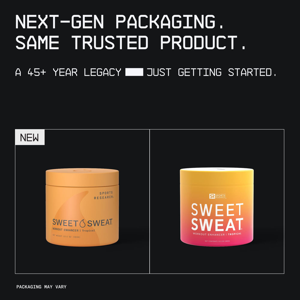 Sports Research open jar showing gel texture for easy application