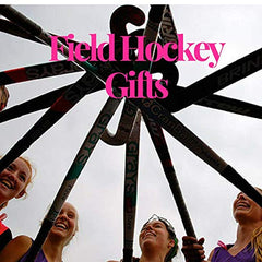 SPORTYBELLA hair tie visible on a young player during a field hockey practice