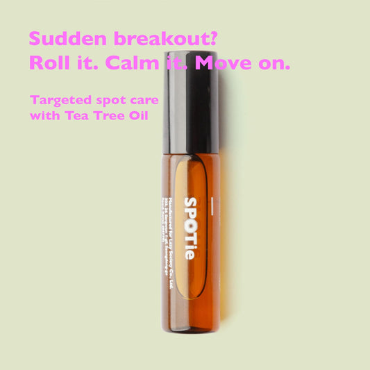SPOTie roller head close-up demonstrating smooth applicator for precise use