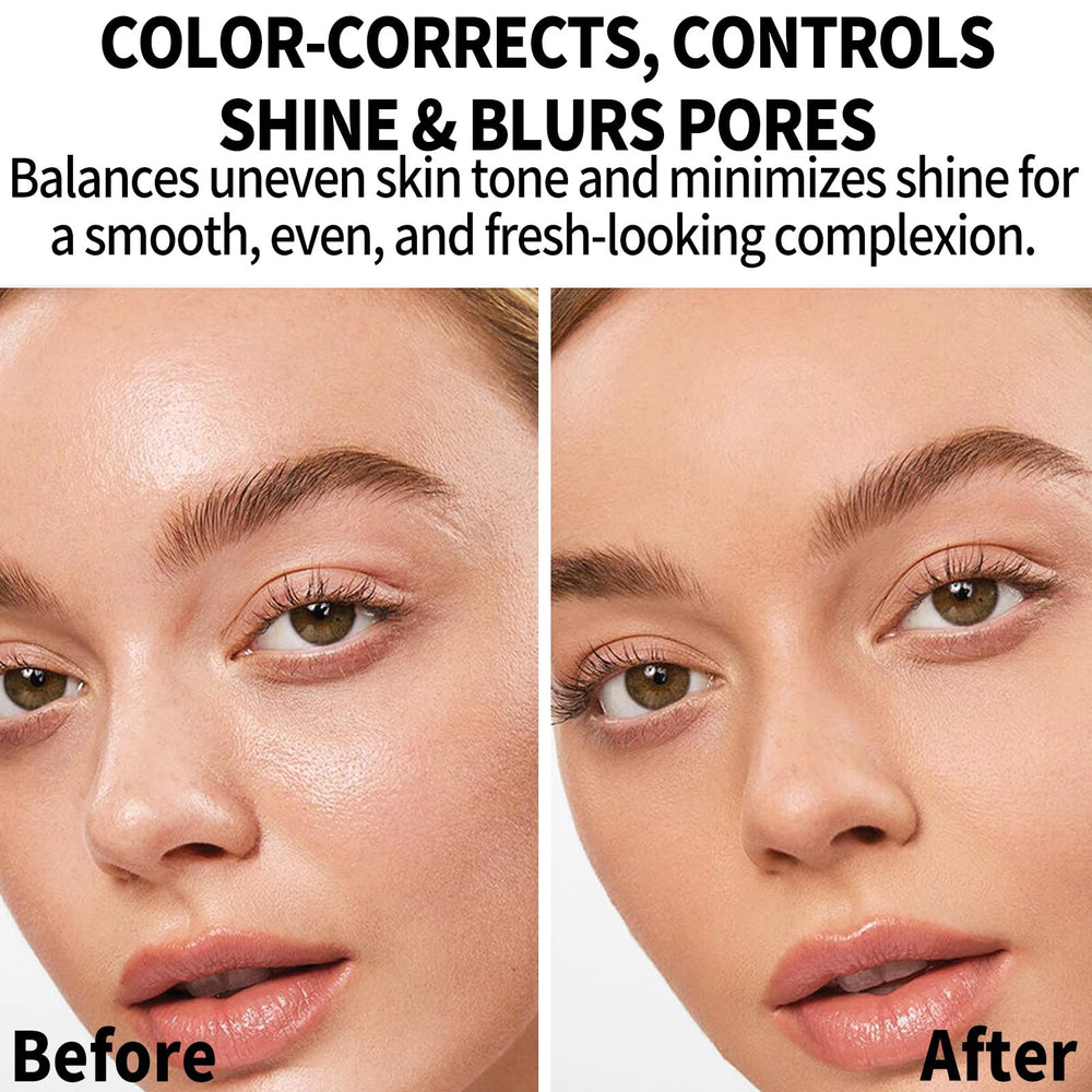 SPRINGSKY brush applying powder demonstrating easy pickup and even application
