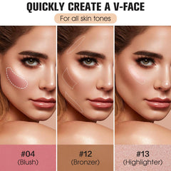 SPRINGSKY makeup brushes close-up highlighting bristles and ease of blending on skin
