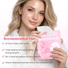 SPRINGSKY applied on model overnight promoting soothing recovery
