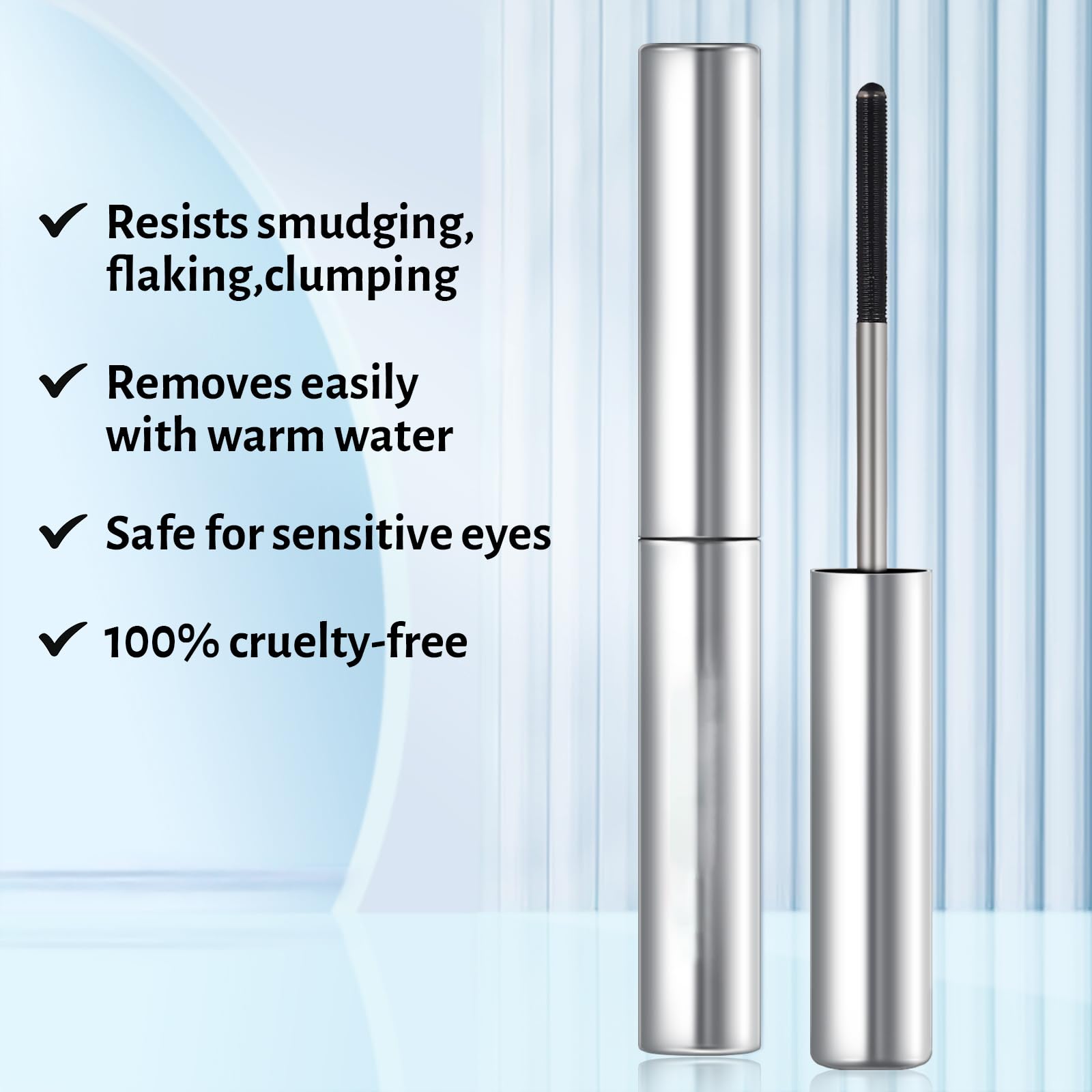 SPRINGSKY metal rod wand detail illustrating firm support for enhanced curling benefit