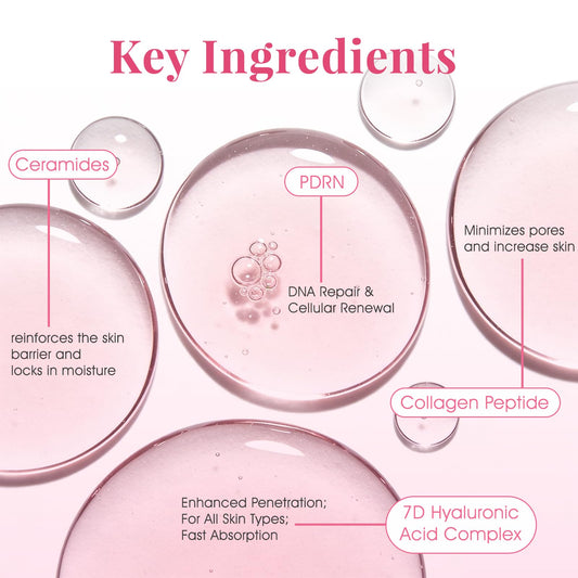 SPRINGSKY gel texture on fingertip showing lightweight hydration