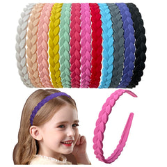 Springtime front packaging showing 12 colorful headbands and easy selection