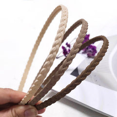 Springtime headbands in a bag showing travel-ready convenience