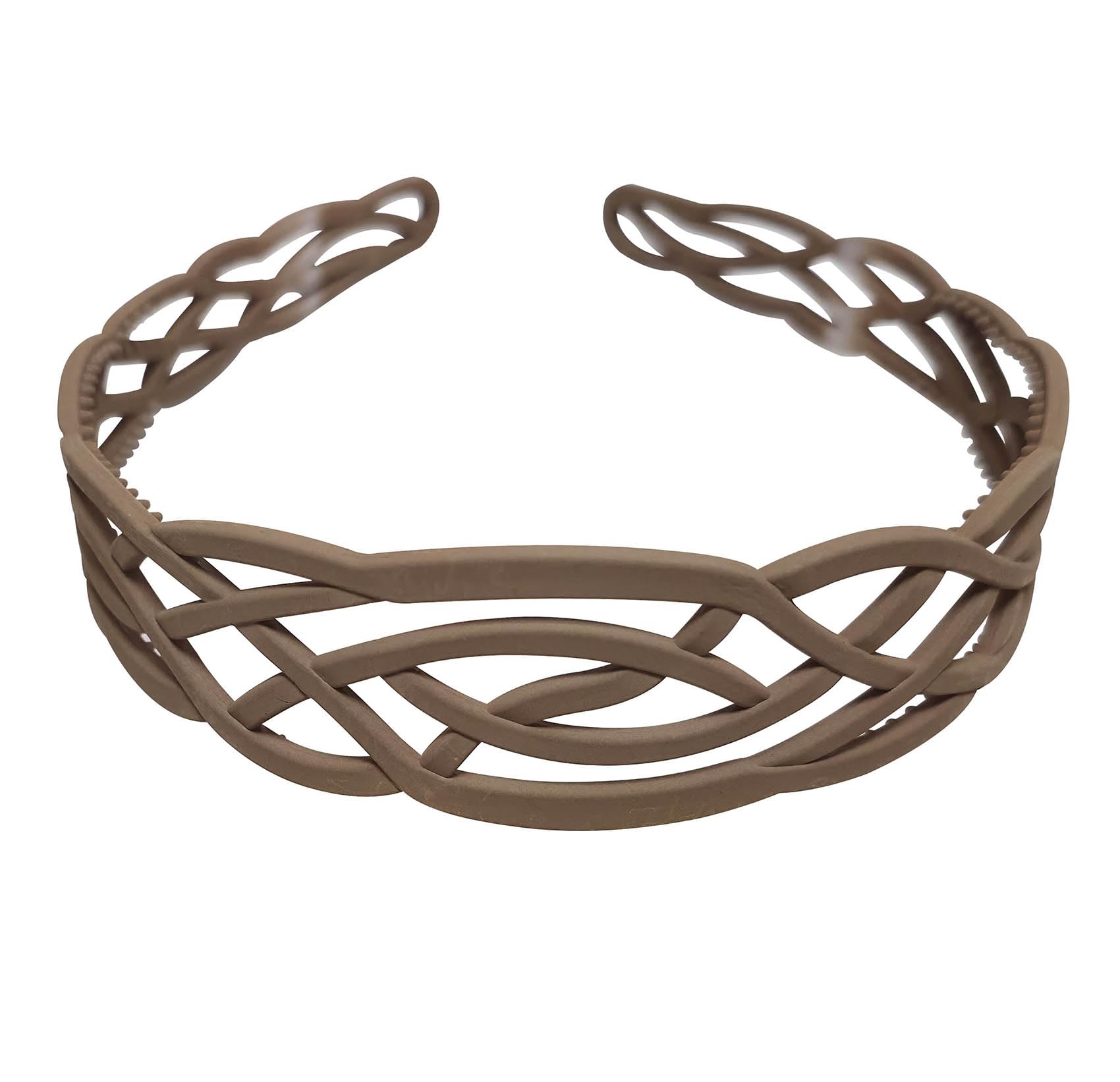 Springtime headband in casual outfit setting showing everyday wearability and style boost