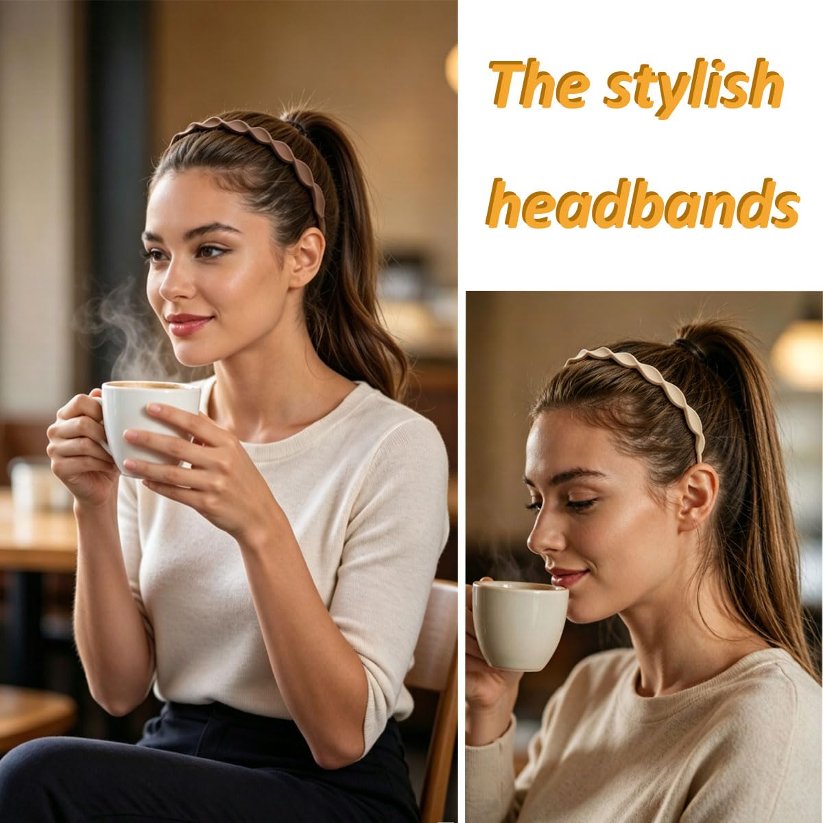 Springtime side profile of twisted 10mm band showing slim comfort and shape retention