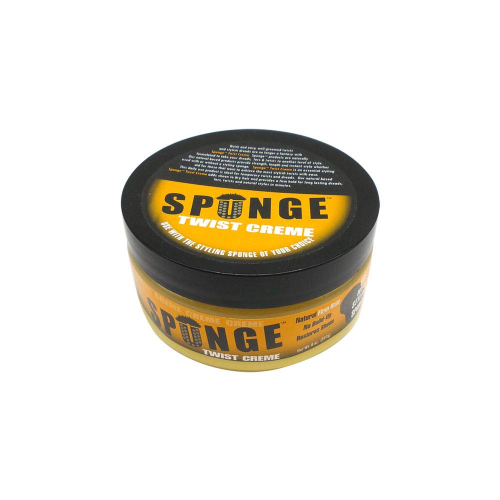 Hand scooping Spunge creme texture showing smooth application and control
