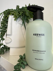 Skin Research Institute bottle styled on bathroom shelf suggesting daily routine