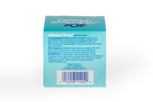 S.S.S. CO. open jar showing silky cream texture and easy application