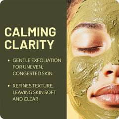 St. Ives bamboo and green tea ingredients flatlay highlighting natural extracts