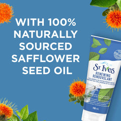 St. Ives skin after application showing hydrated, non-greasy finish