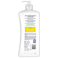 St. Ives lotion texture closeup demonstrating smooth, fast-absorbing formula