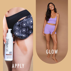 ST. MORIZ inner hand pocket view protecting hands from stains