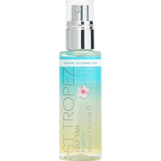 St.Tropez face mist front packaging showing product and benefits