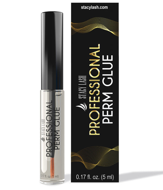 STACY LASH front packaging showing compact 5 ml bottle and clear benefit