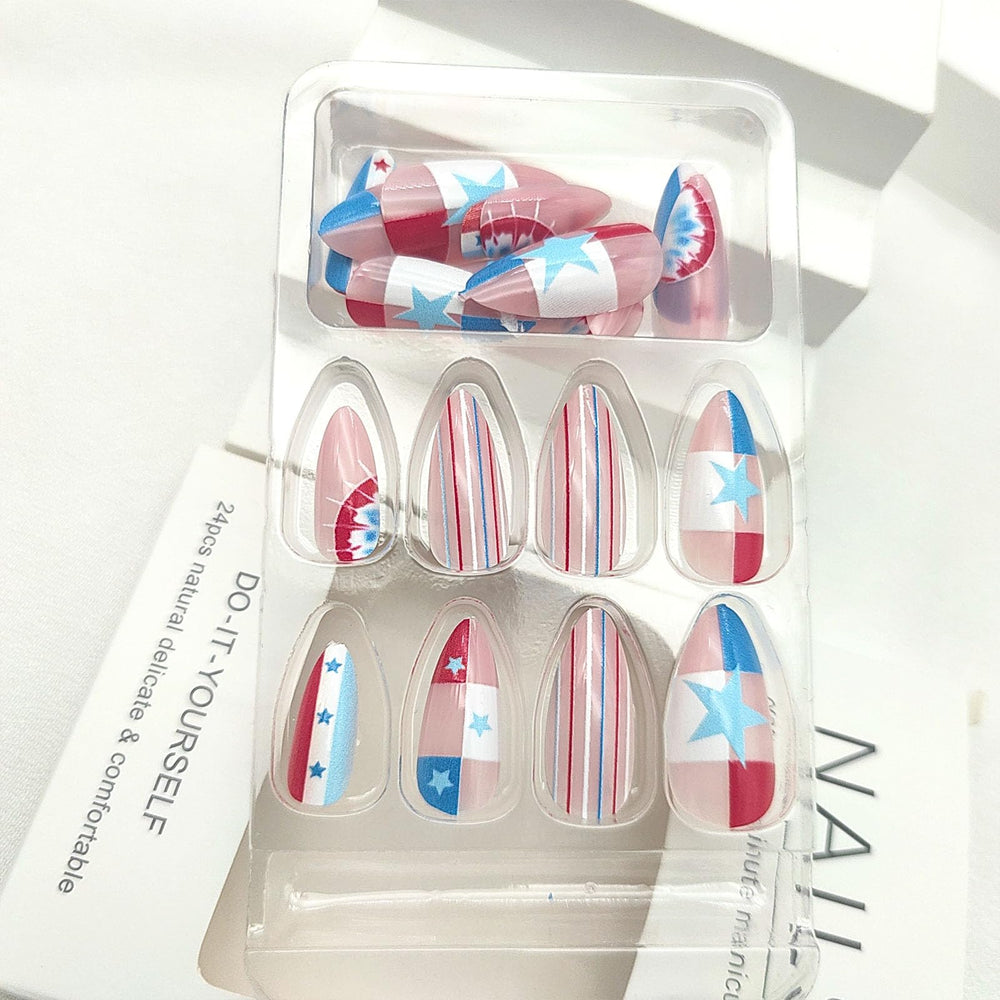 STADWWK included jelly glue, file and wooden stick for easy at-home application