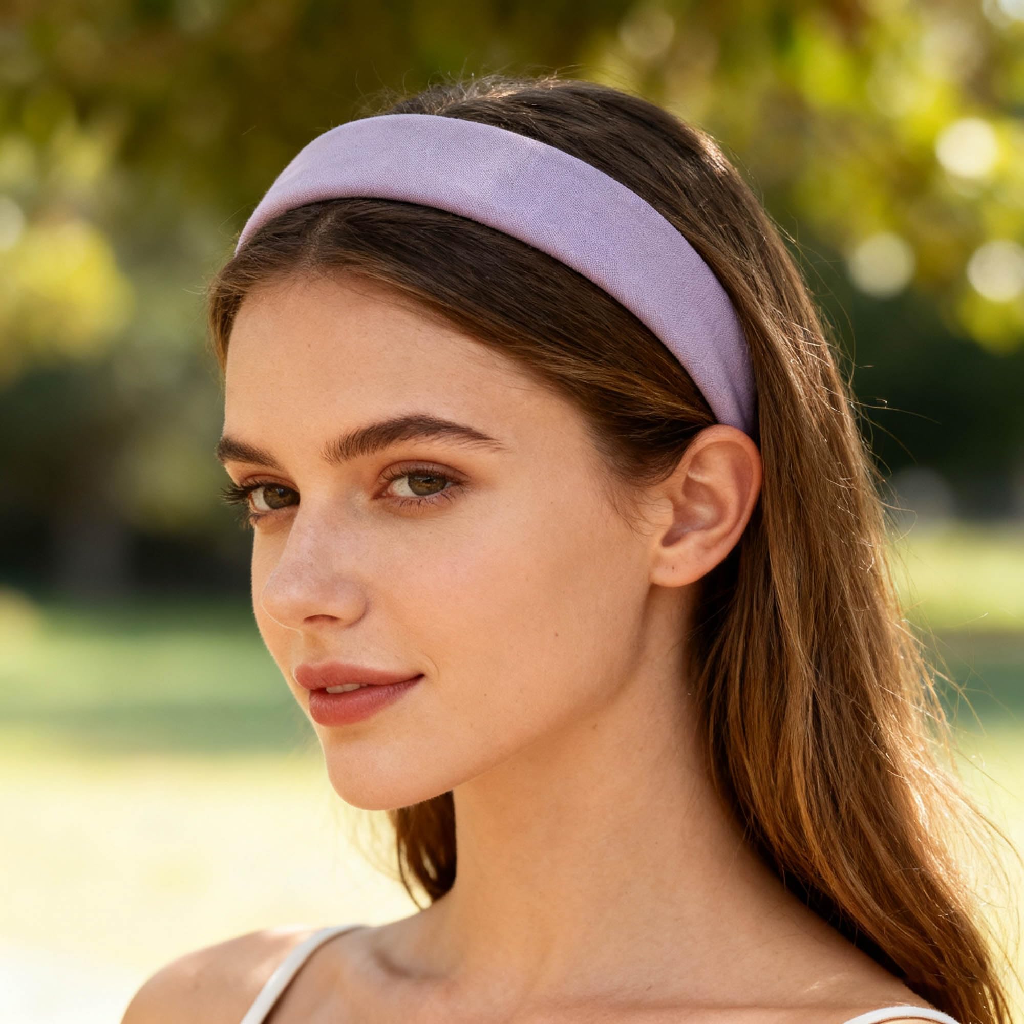 STANETCO lifestyle party setting with headband styled for event-ready appearance