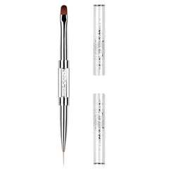 starfa lab front view of dual-ended brush showing professional finish benefit