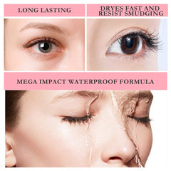STARRY SKY before and after lashes comparison showing fuller natural-looking fan