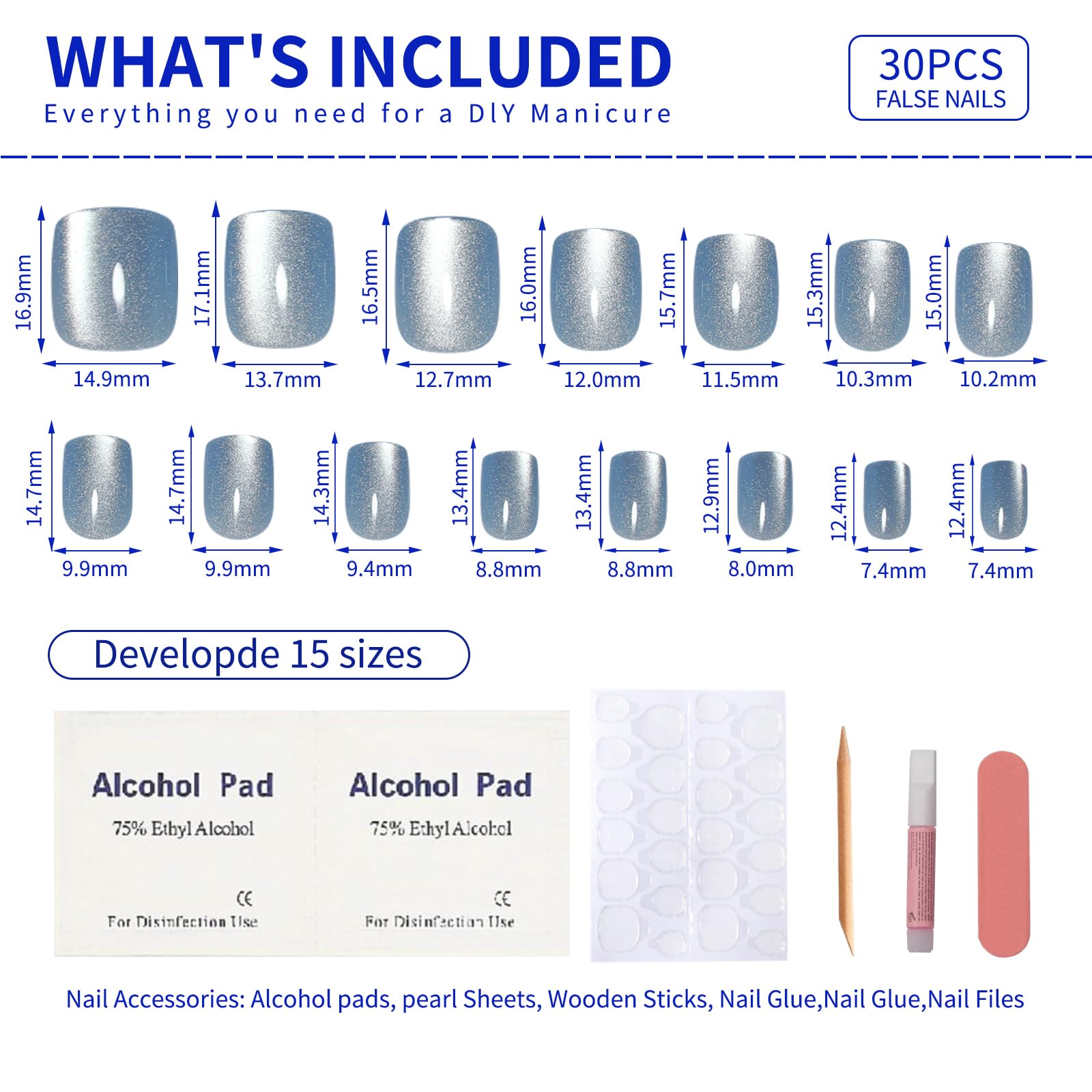 Stbisen application tools and adhesive pads for easy at-home use