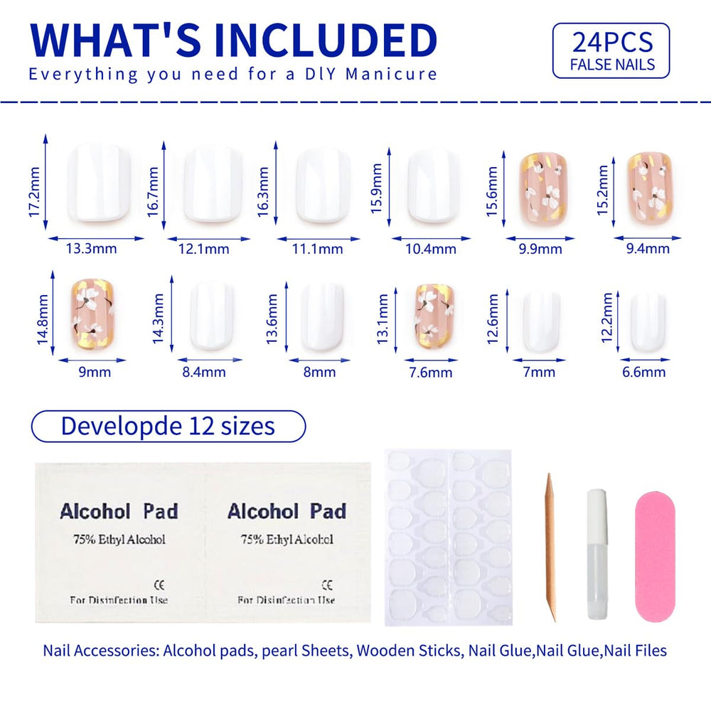 Stbisen application tools included demonstrating glue, tabs, file, and cuticle stick