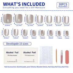 Stbisen application tools laid out illustrating included glue and prep items