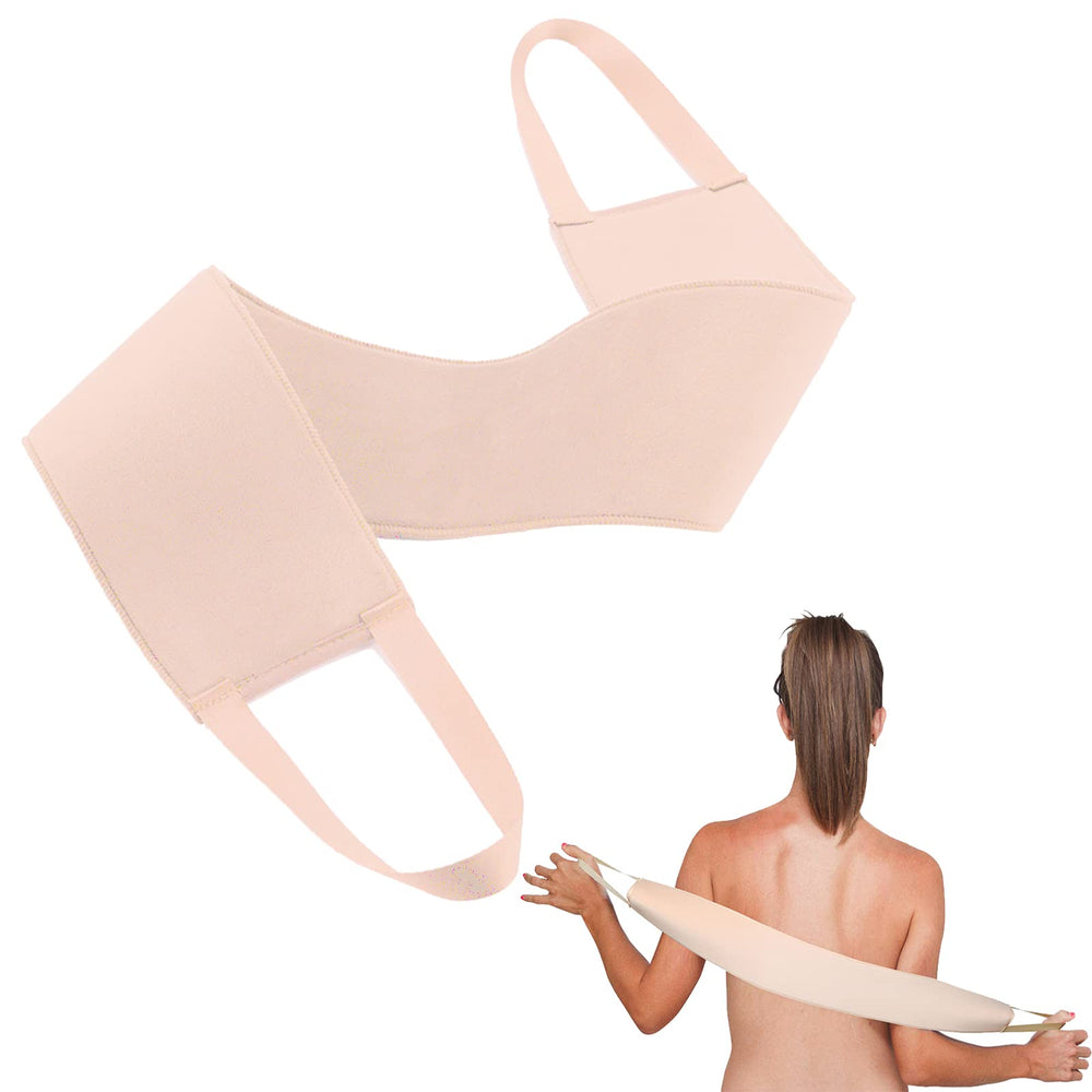 STEUGO front view of back lotion applicator shows full length for even coverage