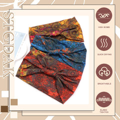 STGDAK flat lay of all three patterned headbands showing color options and versatility