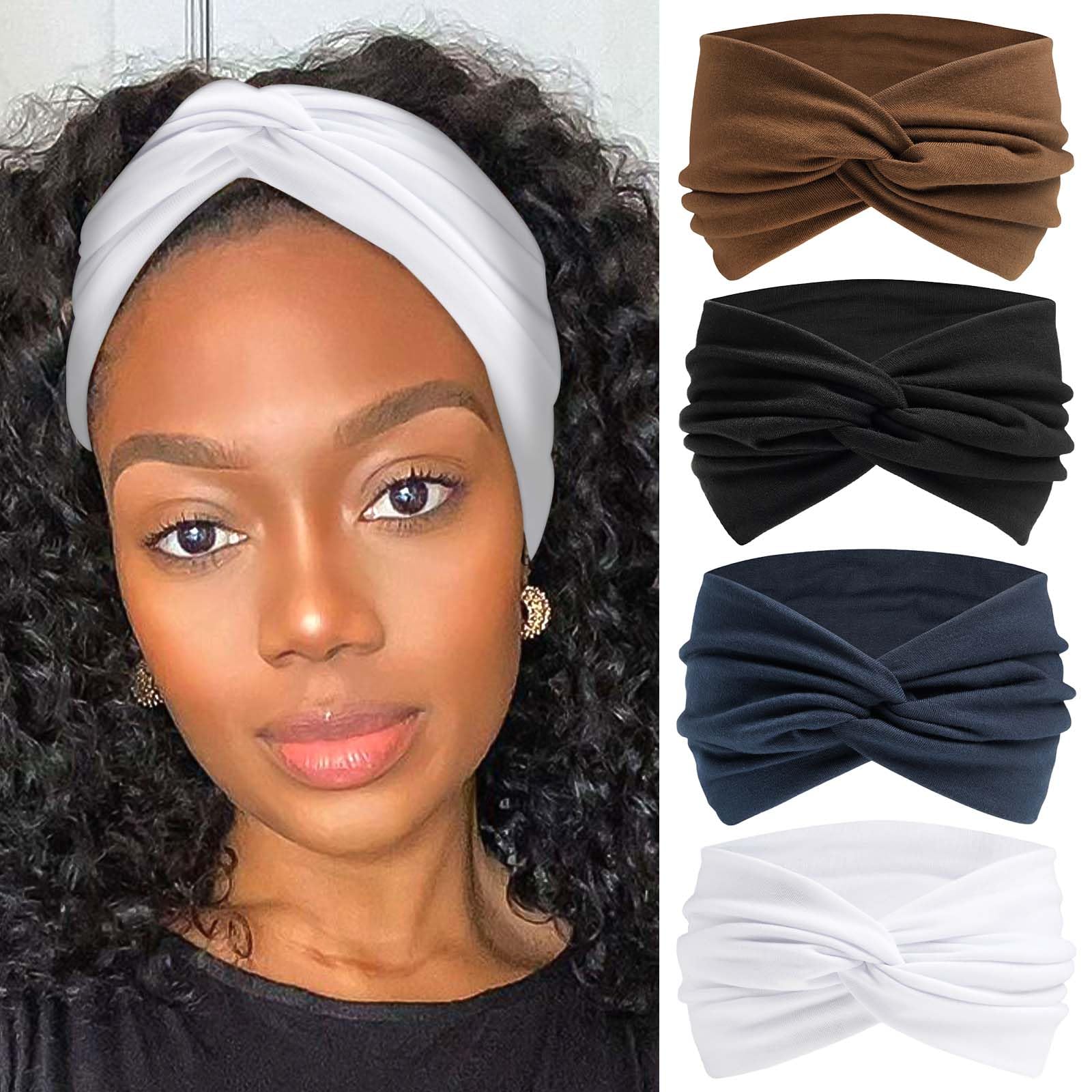 STGDAK front view wide headband showing full coverage and stylish look