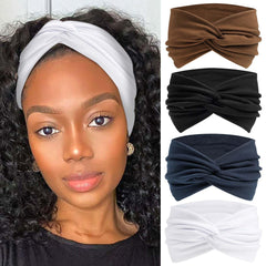 STGDAK front view wide headband showing full coverage and stylish look