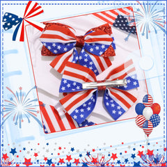 STGDAK bow in parade setting, enhances patriotic outfit presence