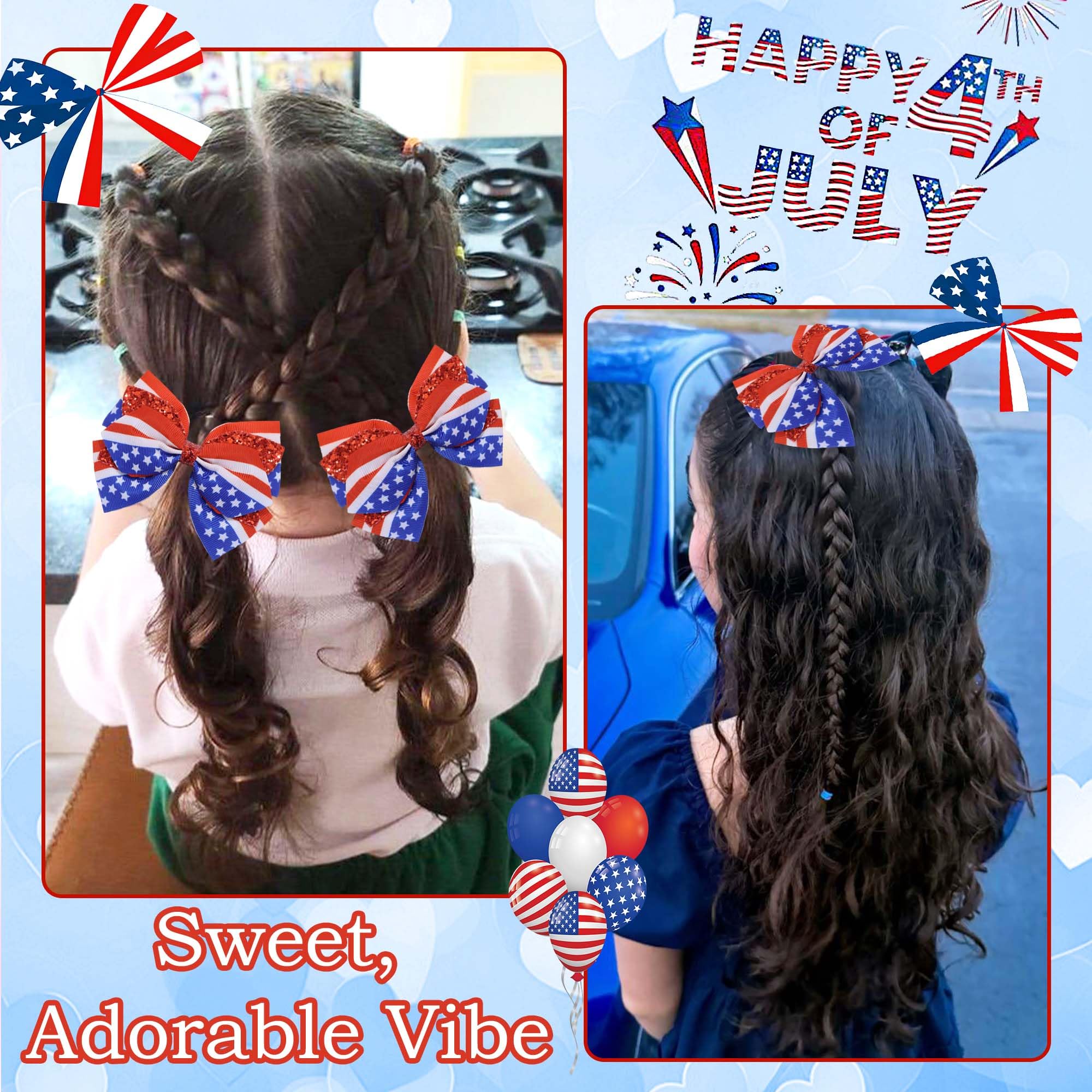 STGDAK clip worn in toddler hair, comfortable all-day wear