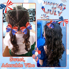 STGDAK clip worn in toddler hair, comfortable all-day wear