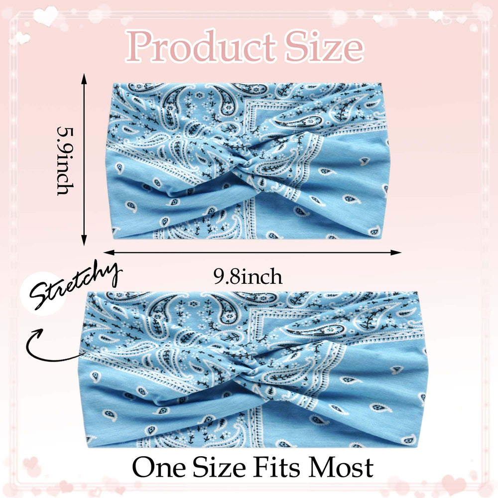 STGDAK headband on a hand illustrating size and wide coverage benefit