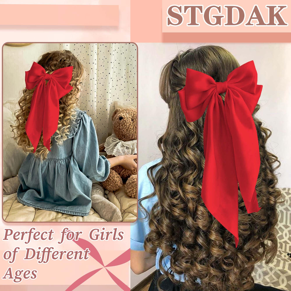 STGDAK bow next to hand for scale showing true oversized dimensions benefit